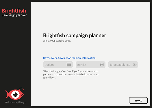 Wireframes Brightfish