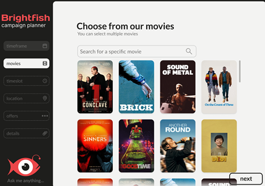 Extra wireframes Brightfish